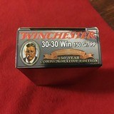 Winchester 150 Year Commemorative Series 30-30 150 Gr. PP Theodore Roosevelt - 2 of 9