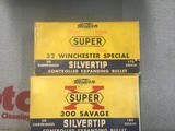 Western Super X Silvertip 32 Winchester Special 170 gr. Western Super-X 300 Savage Silvertip 180 gr. - 15 of 20