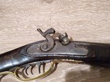 Beautiful .40 Caliber Original Pennsylvania Kentucky Rifle with Silver Inlays, Tiger Striped Full Stock - 14 of 15