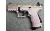 Walther
P22 Pink
.22LR - 2 of 3