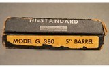 Hi Standard ~ G 380 ~ .380 ACP - 2 of 4