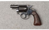 Colt Manufacturing ~ Detective Special SA/DA Revolver ~ Second Issue ~ .38 Colt N.P. - 2 of 6