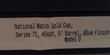 Colt National Match Gold Cup 05870A1 Series 70 45ACP - 2 of 6