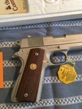 Colt Combat Commander 45 Satin Nickel 1980s - 7 of 14