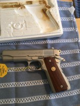 Colt Combat Commander 45 Satin Nickel 1980s - 4 of 14