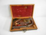 Cased Set of Antique Austro-Hungarian Empire Gentleman's or Officer's Pistols, Very Fine By Fiala, Pozsony - 1 of 15