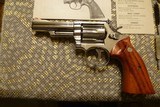 BEAUTIFUL NICKEL SMITH&WESSON MODEL 19-4
4" BRL. P+R RR/WO W/ORIG BOX/PAPERS/TOOLS
1978 MINT COND - 4 of 15