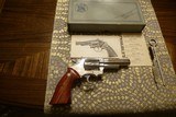 BEAUTIFUL NICKEL SMITH&WESSON MODEL 19-4
4" BRL. P+R RR/WO W/ORIG BOX/PAPERS/TOOLS
1978 MINT COND - 2 of 15
