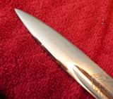 BEAUTIFUL
WW2 GERMAN DUAL ETCHED DRESS BAYONET W/SCABBARD 41st INFTR. REGT. OSTMARK, EXC++ - 7 of 15