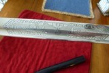 BEAUTIFUL
WW2 GERMAN DUAL ETCHED DRESS BAYONET W/SCABBARD 41st INFTR. REGT. OSTMARK, EXC++ - 14 of 15