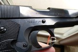 Rare Colt 1911 70 series Combat Governmentmodel .45 ,Beautiful Colt royal blue ,. Mint in box w/all paperwork test fired only - Image 9 of 15