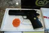 Rare Colt 1911 70 series Combat Governmentmodel .45 ,Beautiful Colt royal blue ,. Mint in box w/all paperwork test fired only - Image 2 of 15