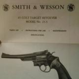 SMITH AND WESSON.
MODEL 25-5 TARGET REVOLVER - 7 of 7