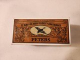 Vintage Ammo Peters 22lr -1 bricks 500rds 10 boxes 50rds each - 1 of 3