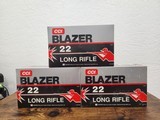 Vintage Ammo CCI Blazer 22lr 3
brick 30 boxes 1500rds - 2 of 5