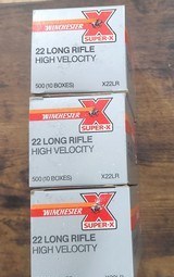 Vintage Ammo Winchester 22lr High Velocity
3 Bricks
RARE & COLLECTABLE! * - 4 of 5