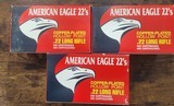 Vintage American Eagle 22lr Copper Plated 3 Bricks 30 boxes 1200rds - 1 of 6