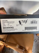Browning Citori CXS 20ga 30