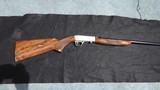 Browning Grade VI The barrel is marked, .22 Long Rifle, SA with old Hartman Case - 7 of 13