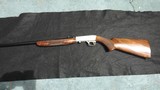 Browning Grade VI The barrel is marked, .22 Long Rifle, SA with old Hartman Case - 6 of 13