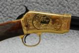 Winchester Model 90 in 22 W.R.F. Custom Engraved by Angelo Bee - 3 of 11