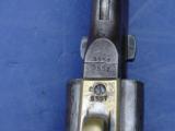 Early 4-Screw Colt Model 1860 Fluted Army Revolver Mfd in 1861 w/Letter - 6 of 12
