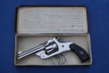 S&W 38 Double Action Mfd. Circa 1881 Unfired In Box - 1 of 15