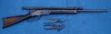 Winchester 1873 2nd Model Semi-Deluxe Rifle with Rare John W. Sidle Side-Mount Scope - 3 of 15