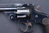 Antique Smith and Wesson .38 Double Action Blued Pocket Revolver - 4 of 5
