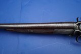Enos James English Side Lever Double Hammer Gun - 15 of 16