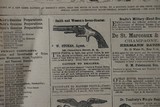 Smith and Wesson Model One, 1st Issue Revolver, World's First Cartridge Gun - 20 of 20