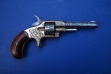 Engraved Whitney No. 1 .22 Pocket Revolver, Nimschke Style - 1 of 10