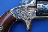 Engraved Whitney No. 1 .22 Pocket Revolver, Nimschke Style - 4 of 10