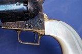 Profusely Engraved Colt 1851 Navy Miniature Revolver w/Pearl Grips - 12 of 13