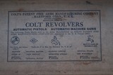 Original Box for Colt 1873 Single Action Army 1st Generation SAA Blued, 45, 5 1/2" - 4 of 8