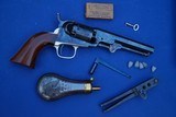 Colt Model 1849 Pocket Revolver w/Hartford Address, MINTY, possibly unfired, in Case with all Accessories - 6 of 20