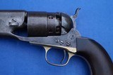 Colt Model 1860 Army Revolver, Early Civil War 4 Screw Frame for Shoulder Stock.
Mfd in 1861 - 2 of 20