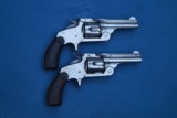 Consecutive 1 Digit Serial Numbered Pair (Nos "7" & "8") of S&W Single Action 2nd Model Revolvers - 1 of 20