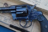 Colt Model 1895 DA New Army Revolver, Antique, Possibly Unfired w/Colt Box - 7 of 12