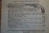 Smith and Wesson Model 1, 3rd Issue Blued with rare "Kittredge" dealer marking - 20 of 20
