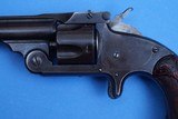 Smith and Wesson Model 1 1/2 .32 SA Blued with Scarce Red + Black Marbled Grips - 6 of 9