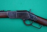 FINE Winchester 1873 Saddle Ring Carbine
in 44-40 w/Original Cleaning Rods and Loading Tools - 3 of 20