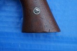 Remington New Model 1863 Army Revolver w/Early German Silver Front Sight Not Colt 1860 - 7 of 13