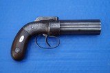Allen & Thurber Pepperbox Pistol, Dealer Marked S. SUTHERLAND RICHMOND VA...Possible Confederate Use - 3 of 14