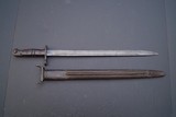 Winchester Model 1917 Bayonet with Original Scabbard for P-17 or Winchester 1897 Trenchgun - 3 of 15