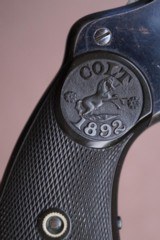 Antique, Early Civilian Colt Model 1892 New Army 38 Double Action Revolver Made in 1894 - 6 of 16