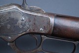 Winchester 1873 Semi-Deluxe Short Rifle with Case Colored Receiver w/Factory Letter - 8 of 20