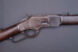 Winchester 1873 Semi-Deluxe Short Rifle with Case Colored Receiver w/Factory Letter - 3 of 20