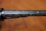 Fancy Engraved, Gold Inlayed Colt 1860 Army Revolver Miniature by Uberti - 13 of 19