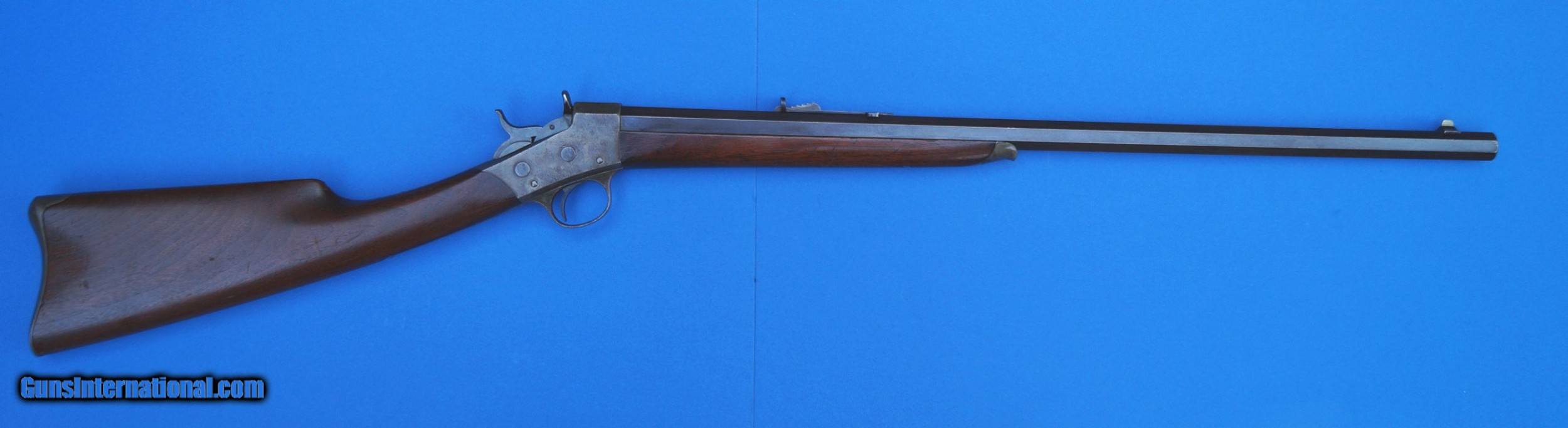 Early Circa Late 1870's Remington & Sons No. 2 Rolling Block Single ...